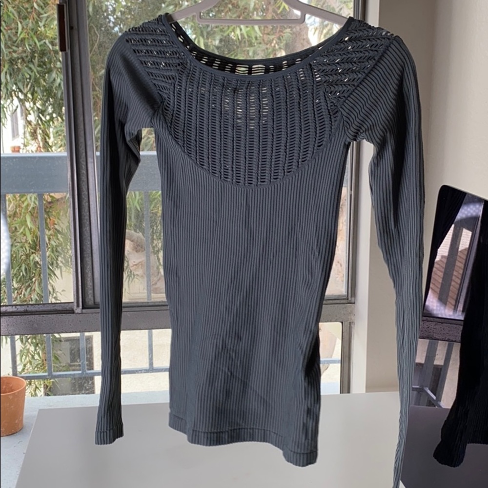 Free People Green Top XS/S NWT
